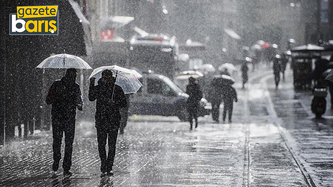 30 ilde yağmur uyarısı