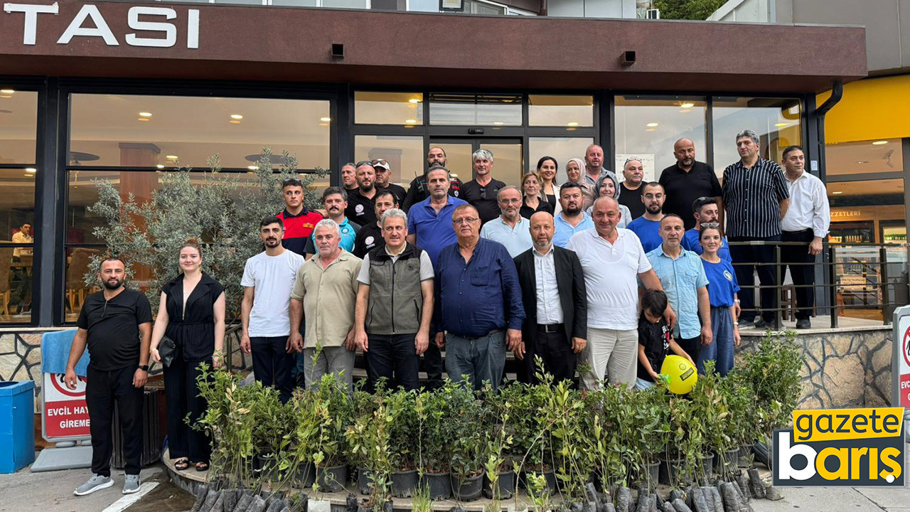 Kocaeli’den Geyve’ye fidan desteği
