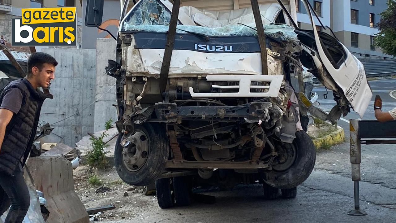 Santral Yokuşu'nda kaza! Yaralı var