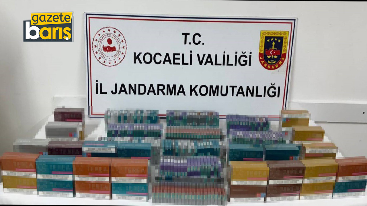 5 milyon TL’lik kaçak elektronik sigara yakalandı