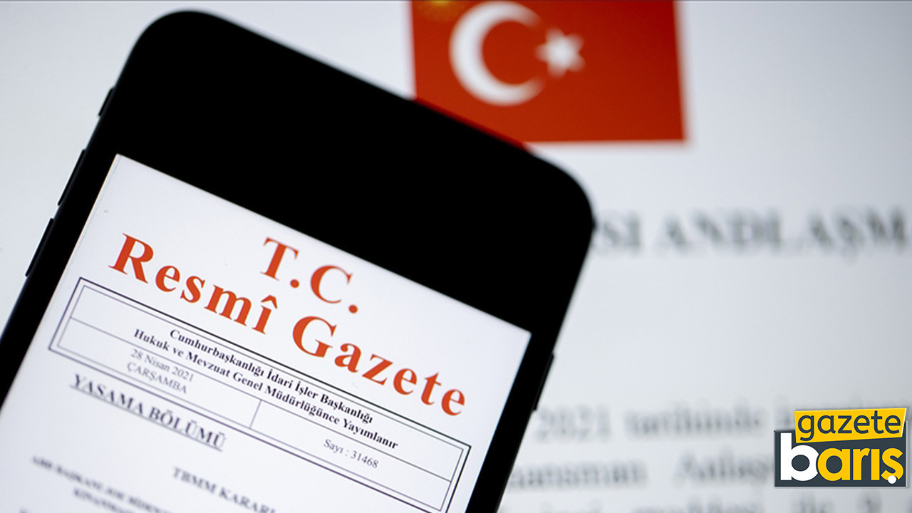 Yüksek Askeri Şura kararları Resmi Gazete'de