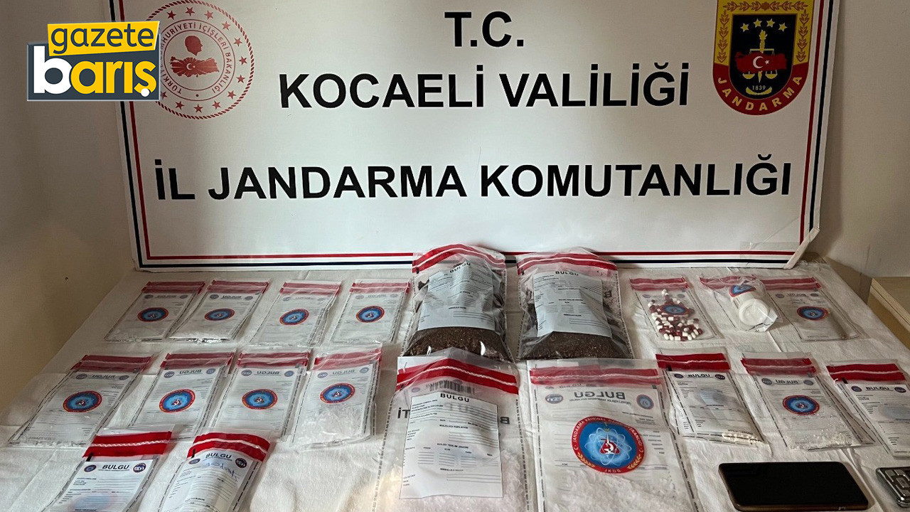 Kocaeli'de 114 adet sentetik ecza ele geçirildi