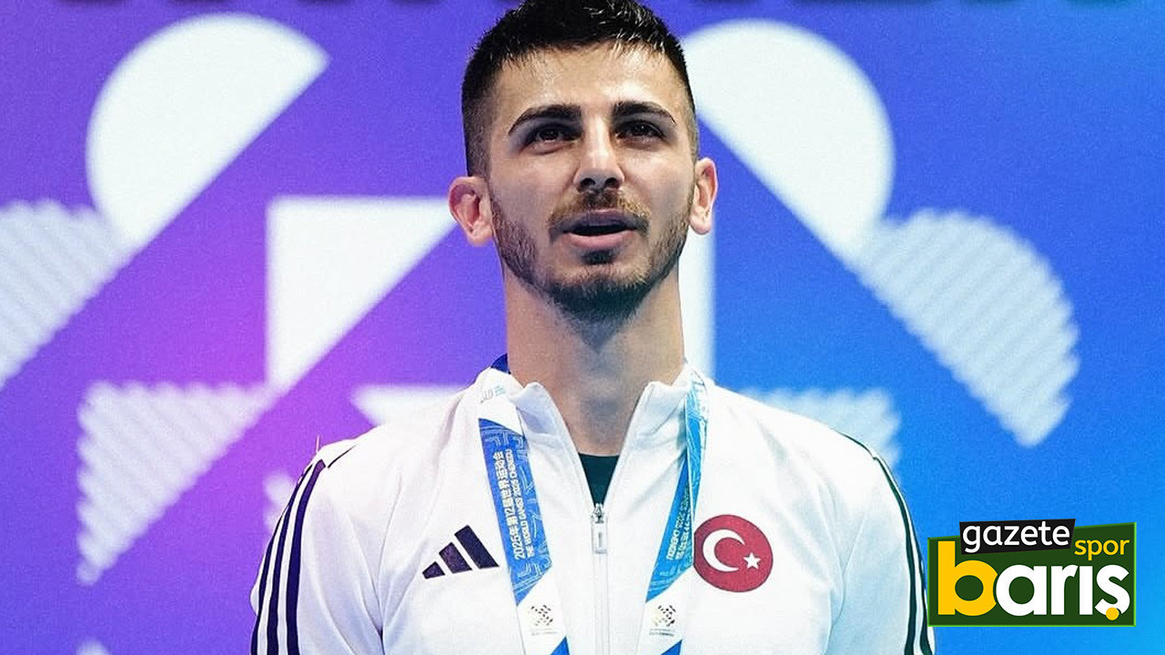 Eray Şamdan altın madalyayla bayrağımızı dalgalandırdı