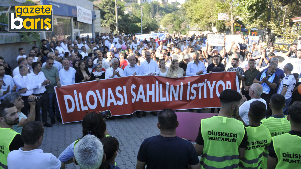 Dilovası Sahili'ni geri almak için toplandılar