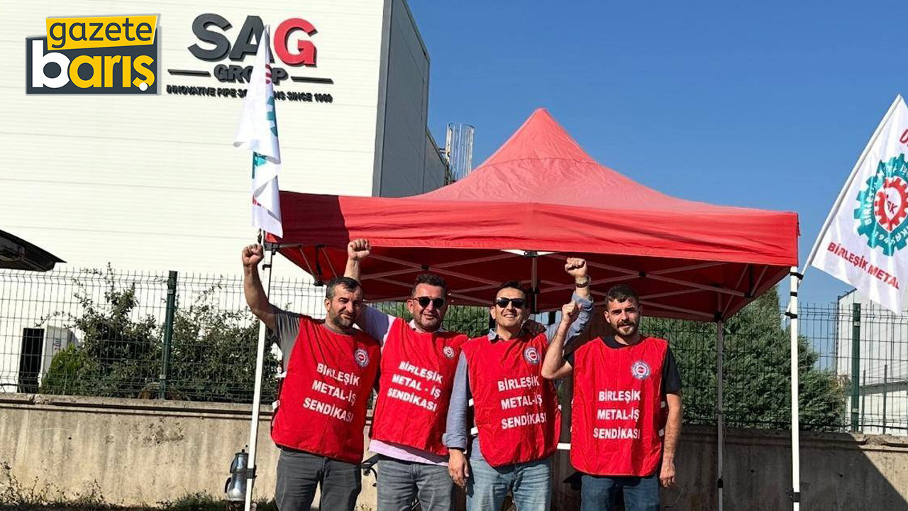 Birleşik Metal Kocaeli Sakarya'da fabrika önünde!