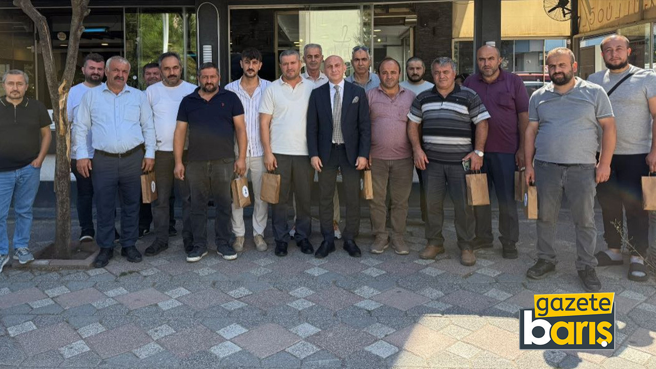 Gebze'de oto lastikçiler anlattı başkanları dinledi