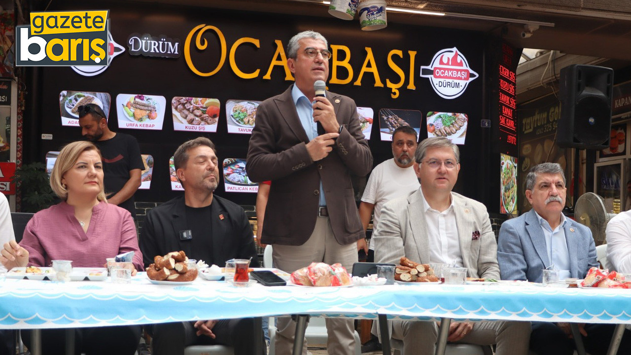 CHP'li Günaydın Kapanönü'nde esnafla buluştu