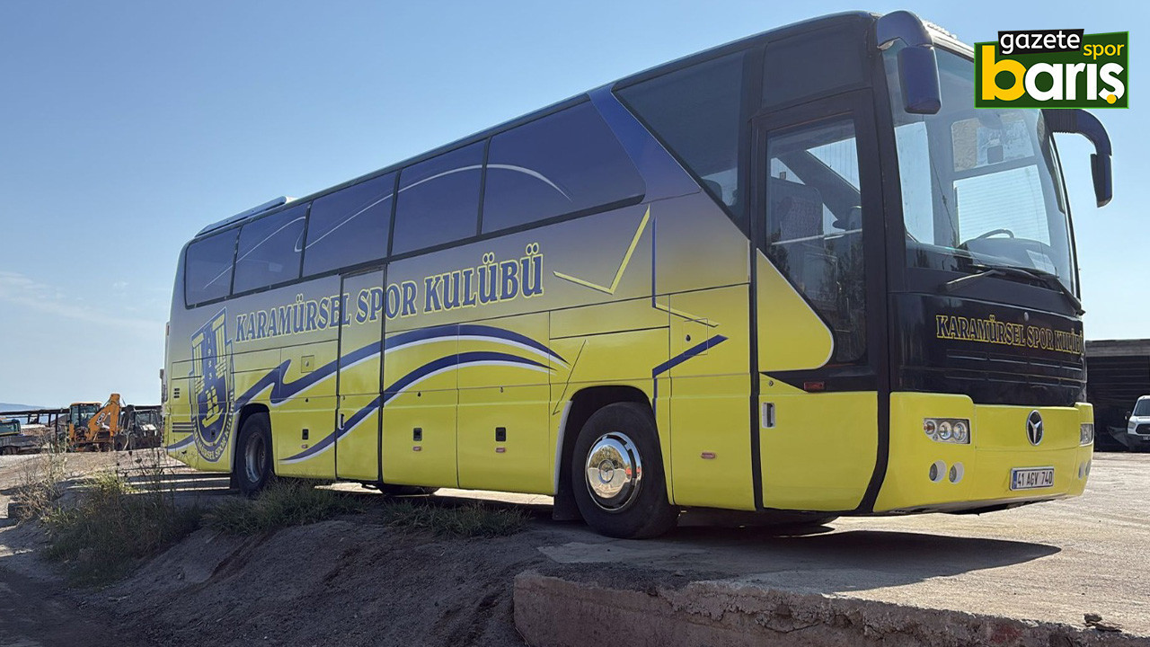Karamürselspor'a yeni otobüs