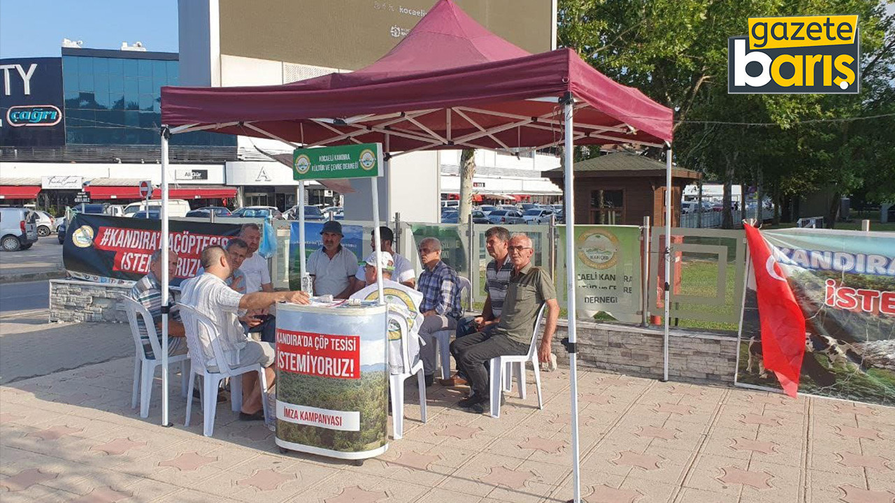 Kocaeli Büyükşehir'in önünde bekliyorlar!