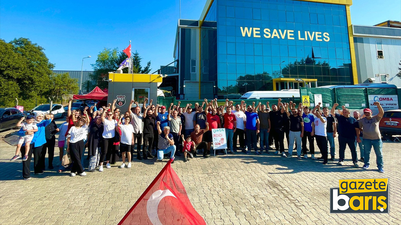 Omsa Metal işçileri mücadeleye devam kararı aldı