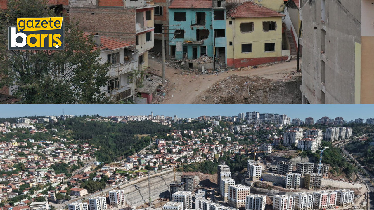 Cedit’te değişim: 3 yılda yaşanan değişim havadan görüntülendi