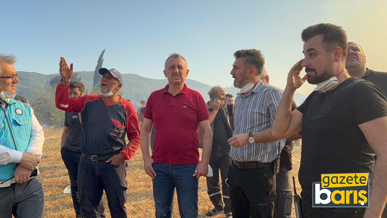 Büyükakın: “Yangını söndürmek için mücadele ediyoruz”