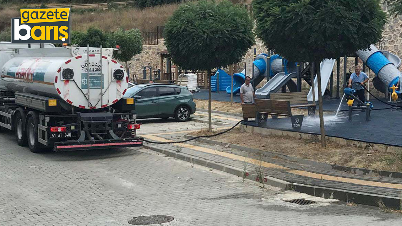 Kocaeli’de Çocuk parklarında hummalı çalışma