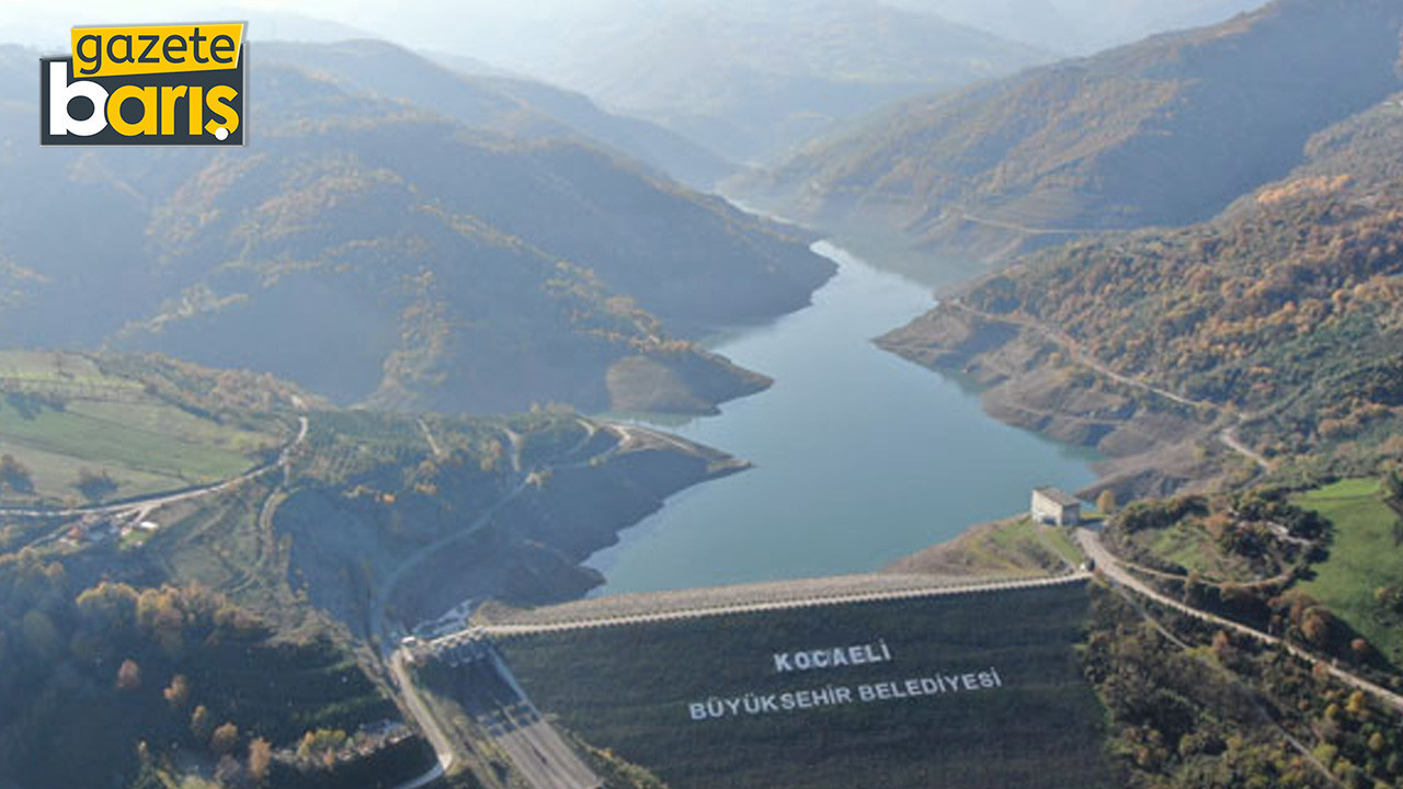 Kocaeli’de su, plakaya kadar düştü!