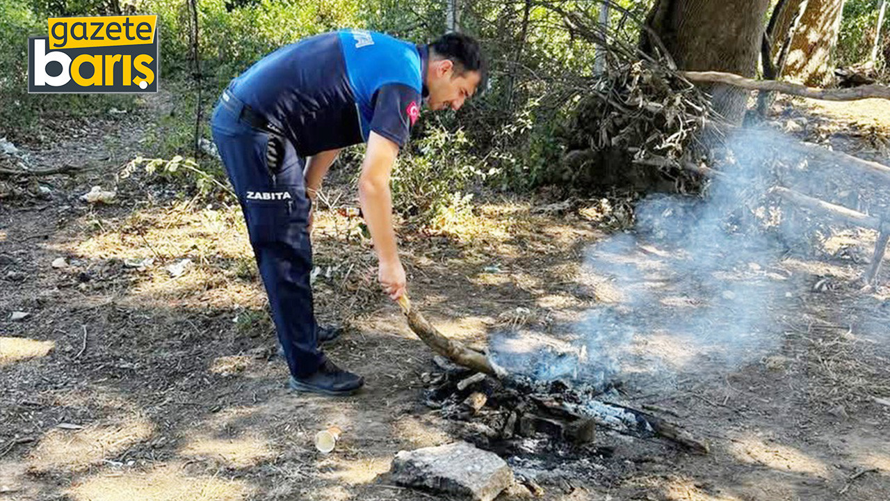 Akıllanmıyoruz! Kandıra'da yangını zabıtanın dikkati engelledi
