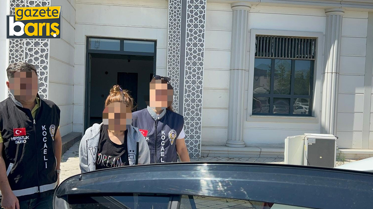 Suç makinesi kadın 500 bin liralık vurgunda yakalandı