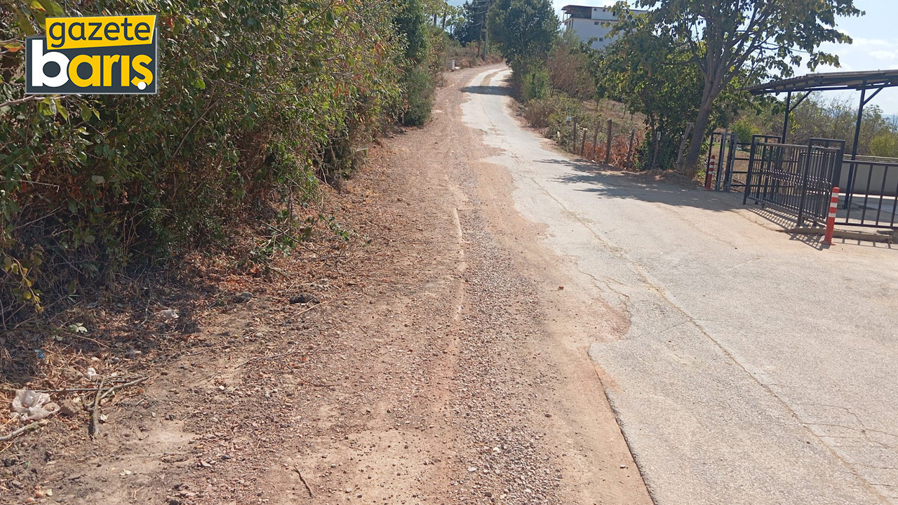 İzmit’in o mahallesinde tozdan cam bile açılmıyor