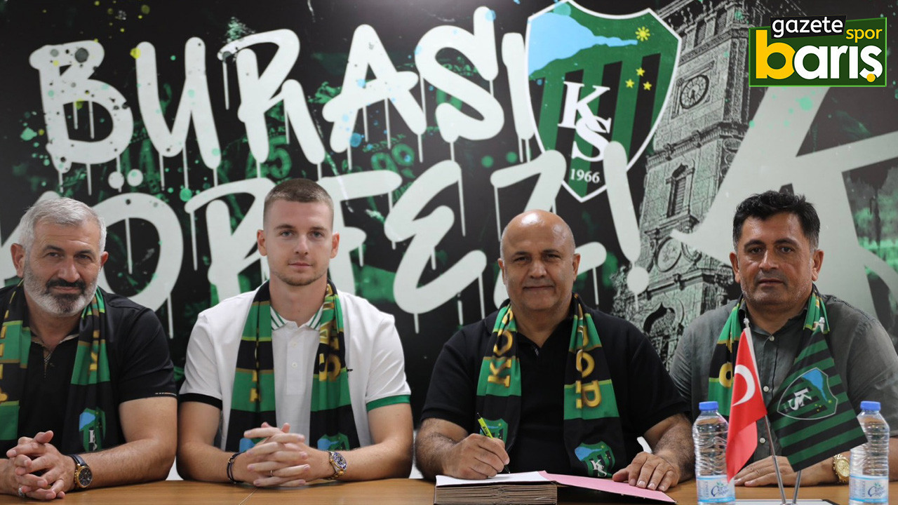 Kocaelispor, Oleksandr Syrota’yı kadrosuna kattı