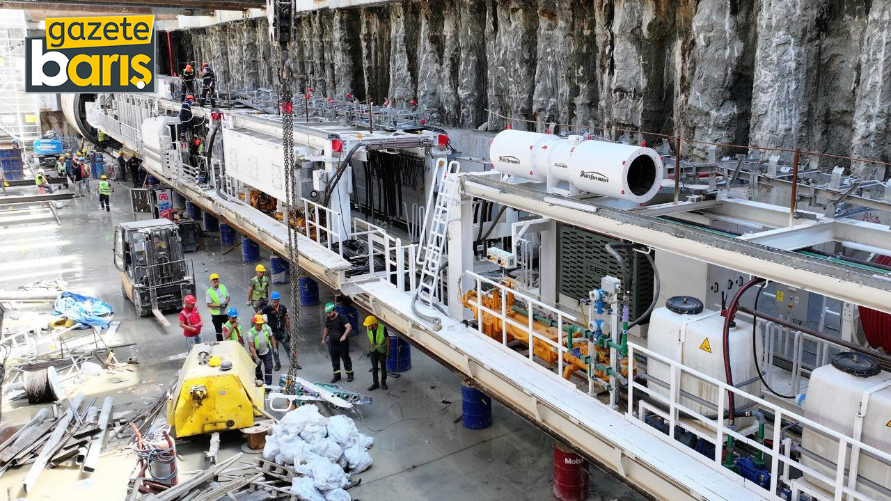 Körfezray Metrosu’nda çalışmalar tam gaz
