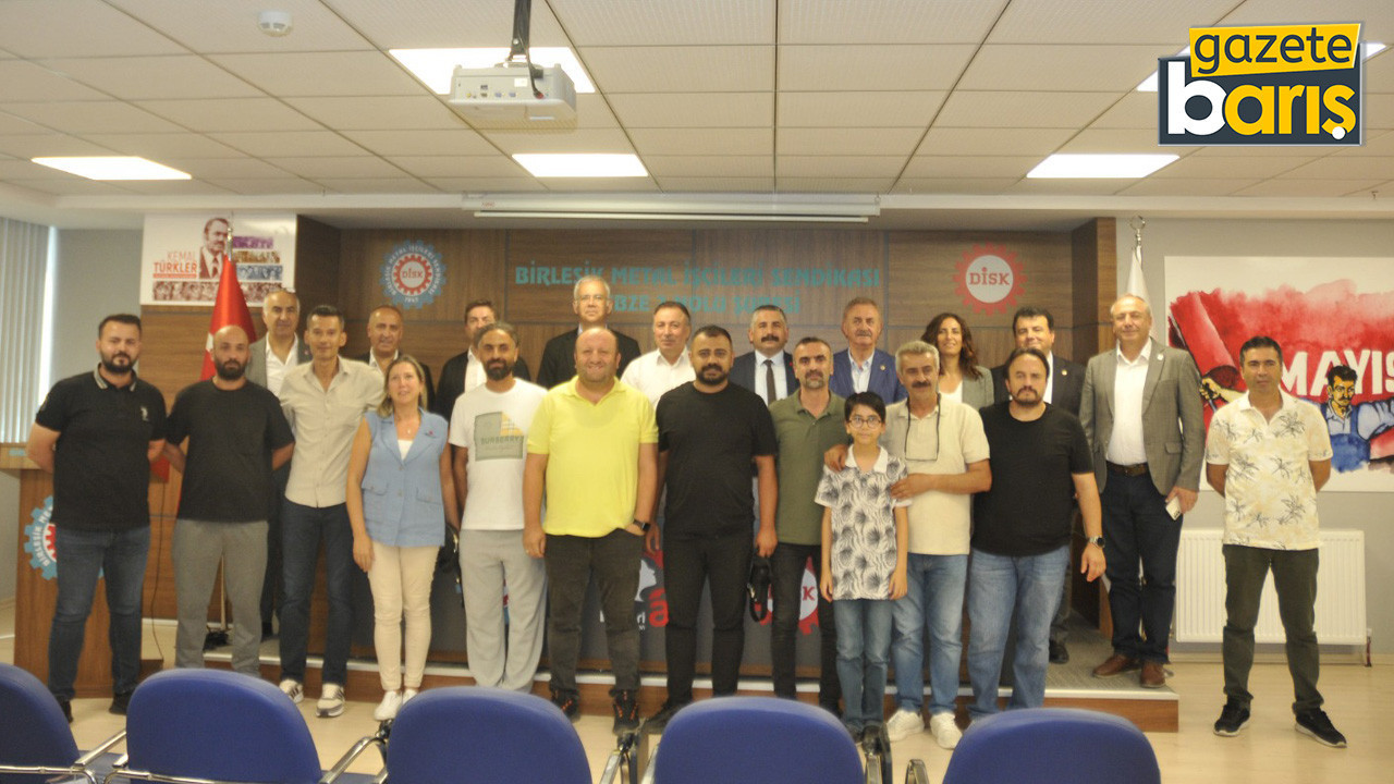 CHP heyeti metal işçilerin sorunlarını dinledi