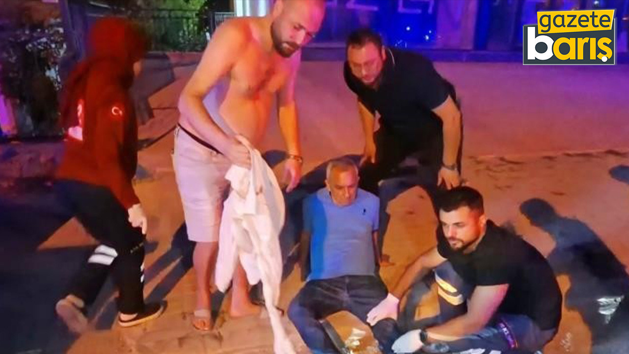 Kayınpederini tüfekle vurdu