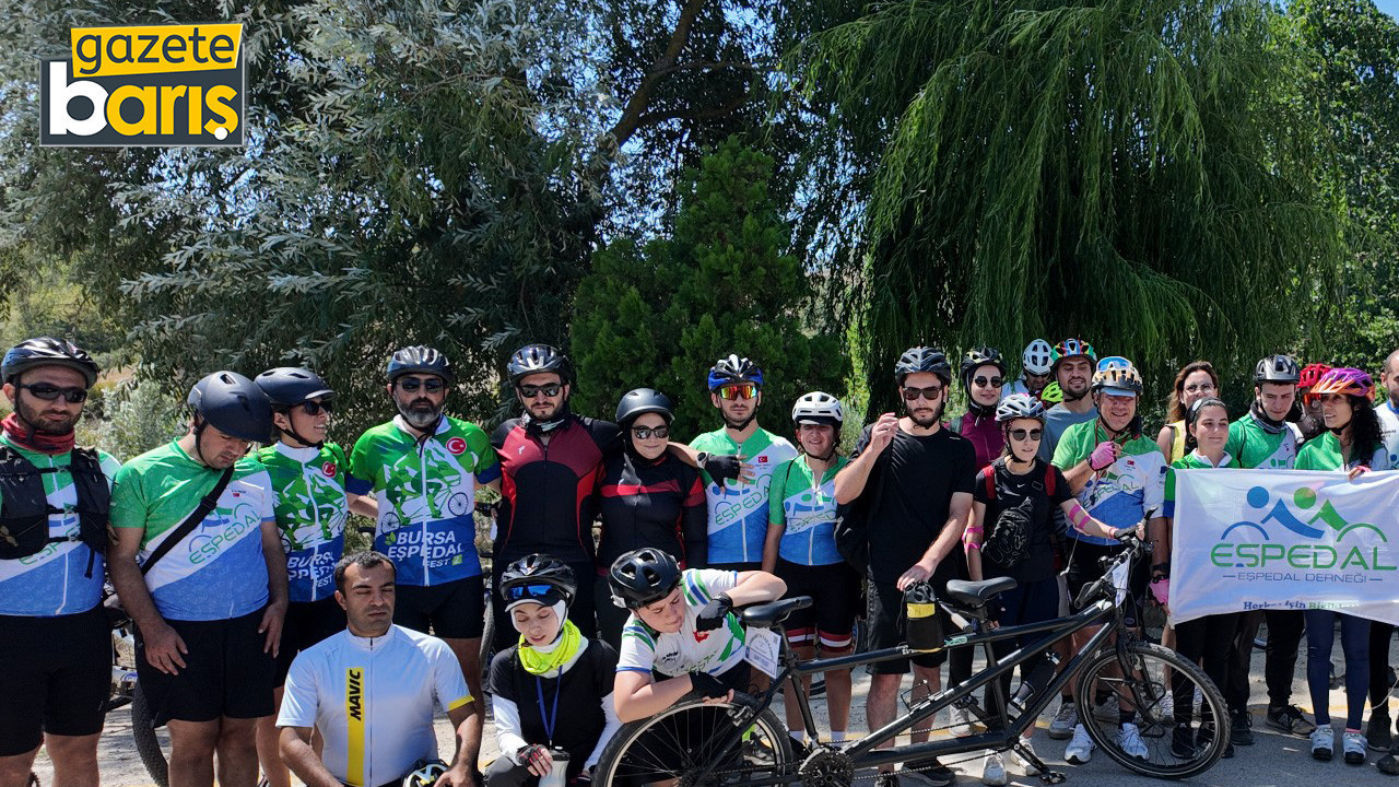 Engelsiz pedallar Kocaeli’de buluştu