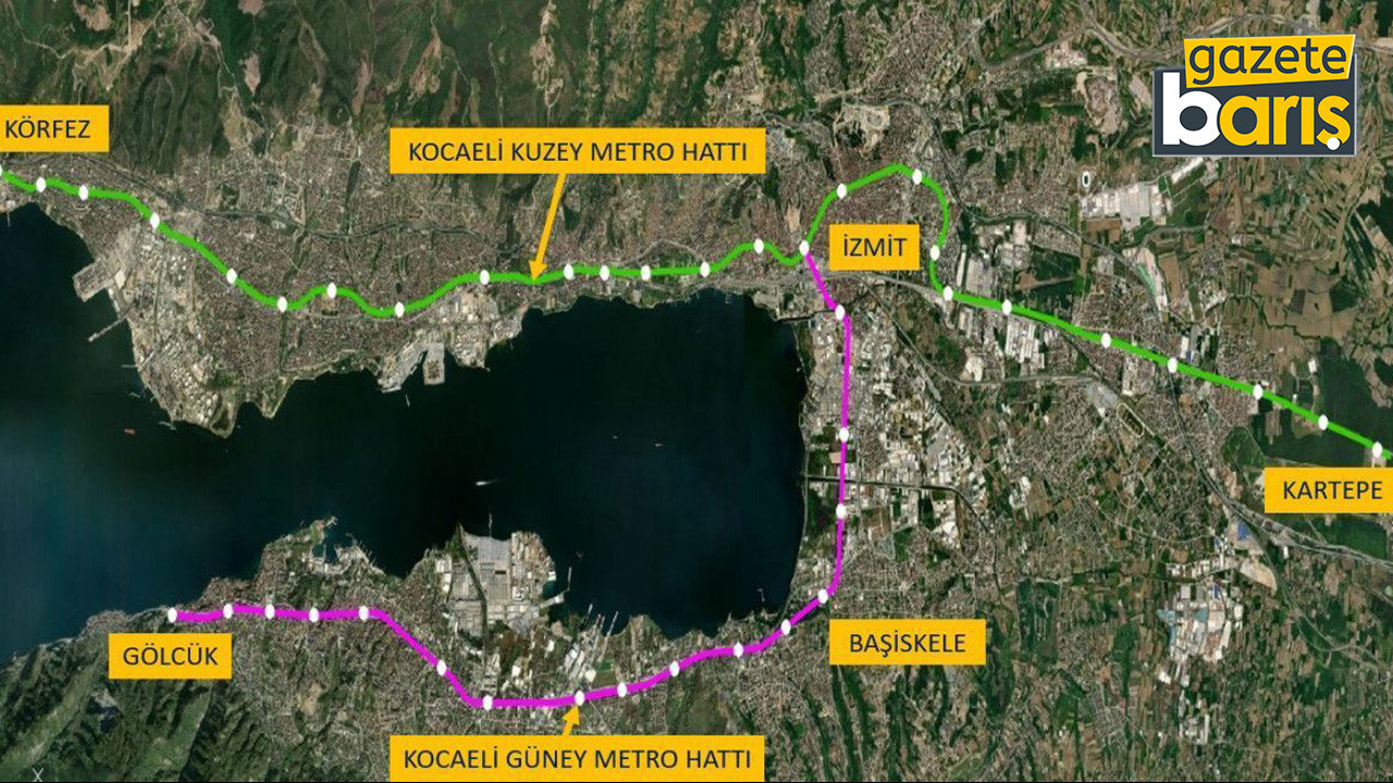 İzmit-Gölcük metro hattının ilk ihalesinde kazanan belli oldu