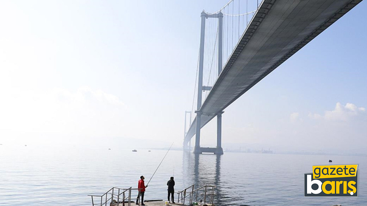 Osmangazi Köprüsü'nün altından 64 metre ve üzeri deniz araçları geçemeyecek