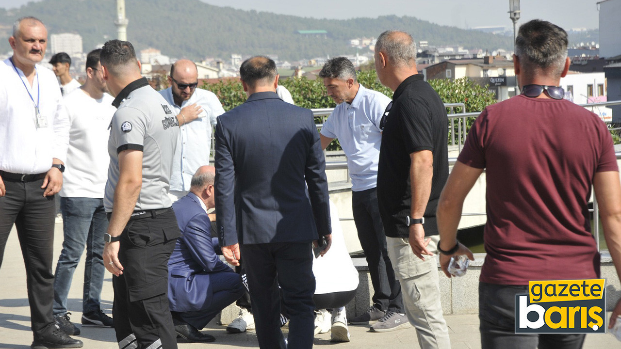 Protokol panikledi: Törene aç gelen öğrenciler baygınlık geçirdi