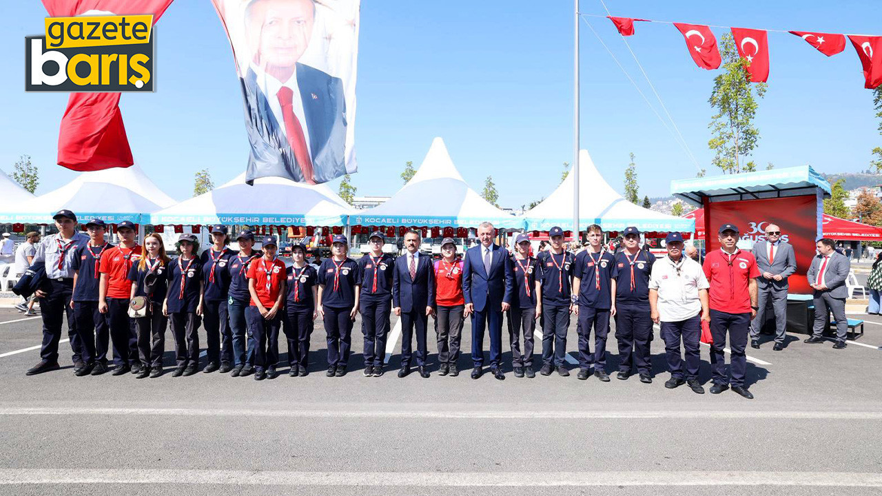30 Ağustos Zaferi’nin 103. yılı Kocaeli’de coşkuyla kutlandı