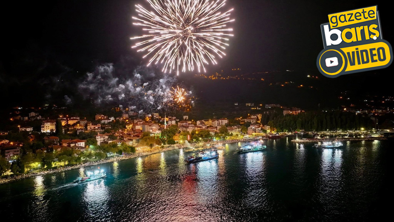 Balıkçılar Ereğli’den görsel şölenle uğurlandı