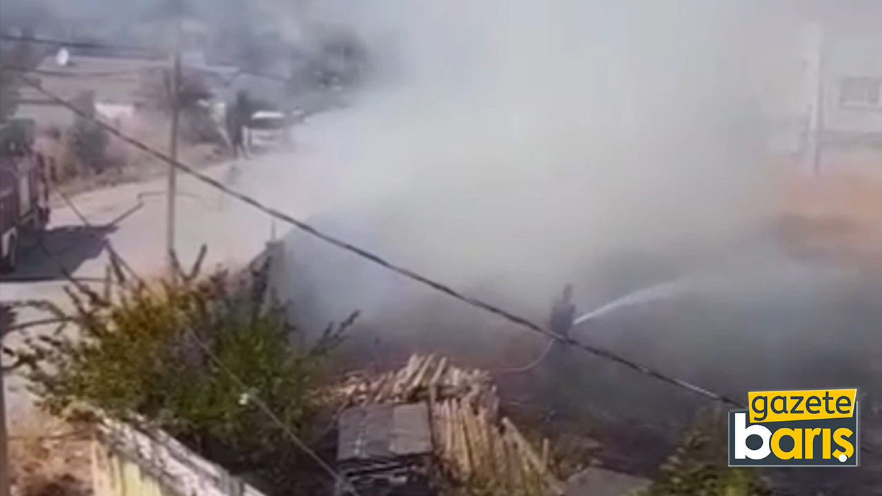 Darıca'da korkutan yangın
