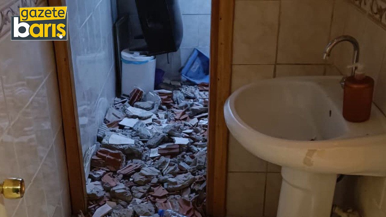 İzmit’te metrelerce yükseklikten düştü, itfaiye duvarı kırarak kurtardı