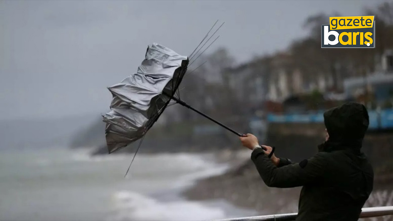 Marmara'ya kuvvetli rüzgar uyarısı!