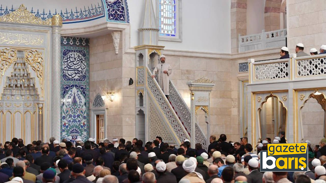 Diyanet şok bir hutbe daha yayımladı