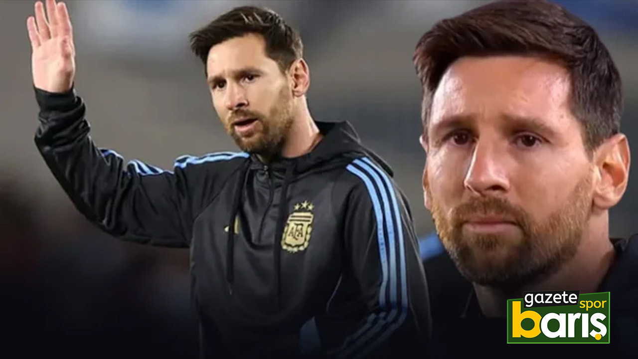 Messi gözyaşlarıyla veda etti!