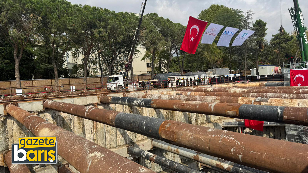 İlk görüntüler! Kocaeli Metrosunda ilk tünel kazıldı
