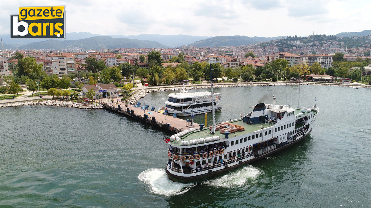 Vapurla İzmit-Gölcük arası 30 dakika ve yarı fiyatına