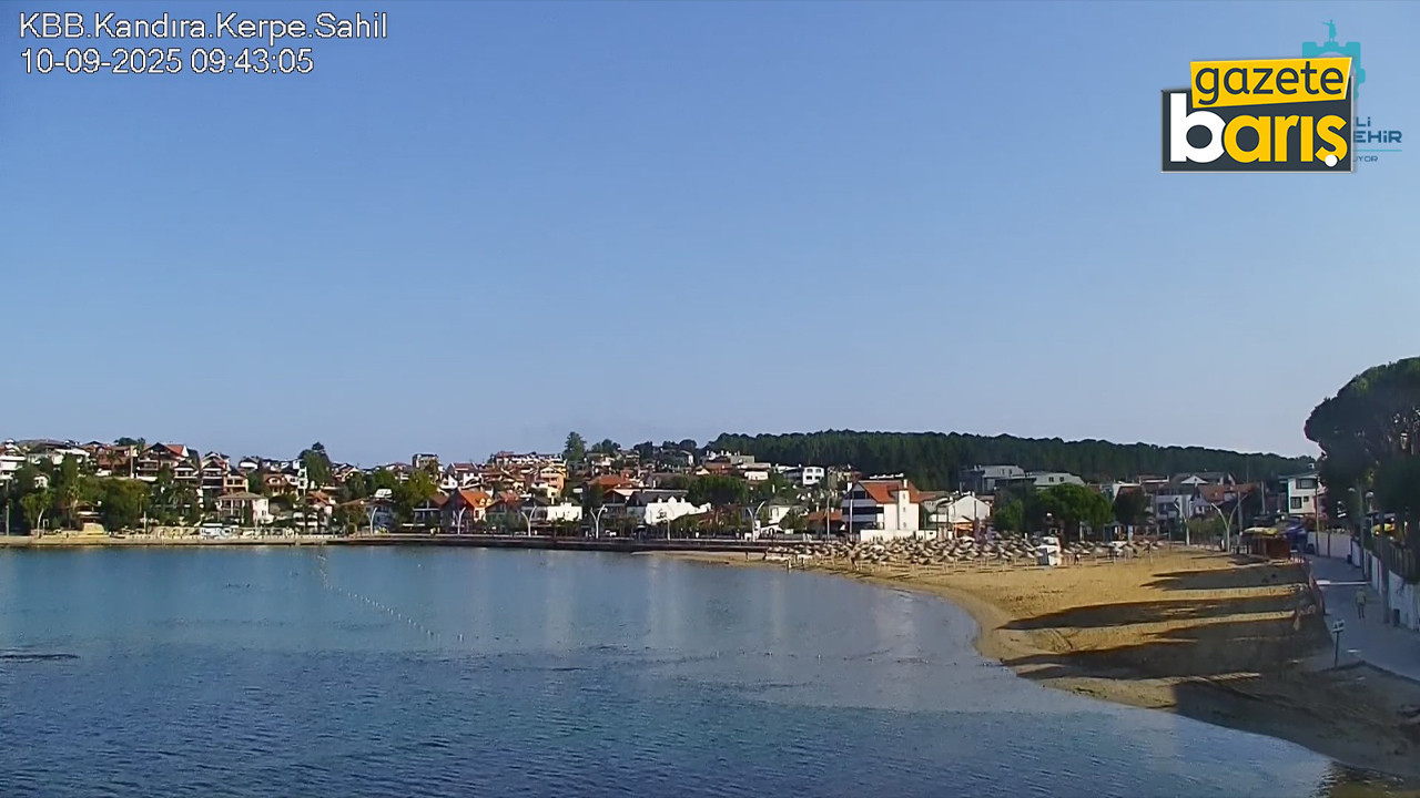 Kerpe sahili sabahları artık böyle!