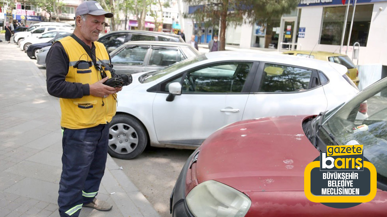 Kocaeli'de yol üstü parkomatlar belediye şirketine