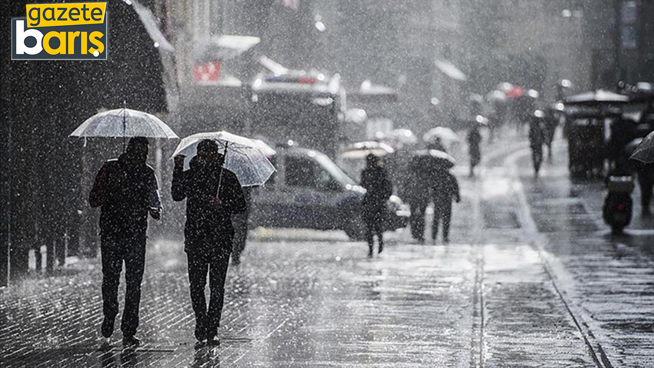 Meteoroloji Müdürlüğü bugün de Kocaeli tahminini değiştirdi: Yağmur geliyor