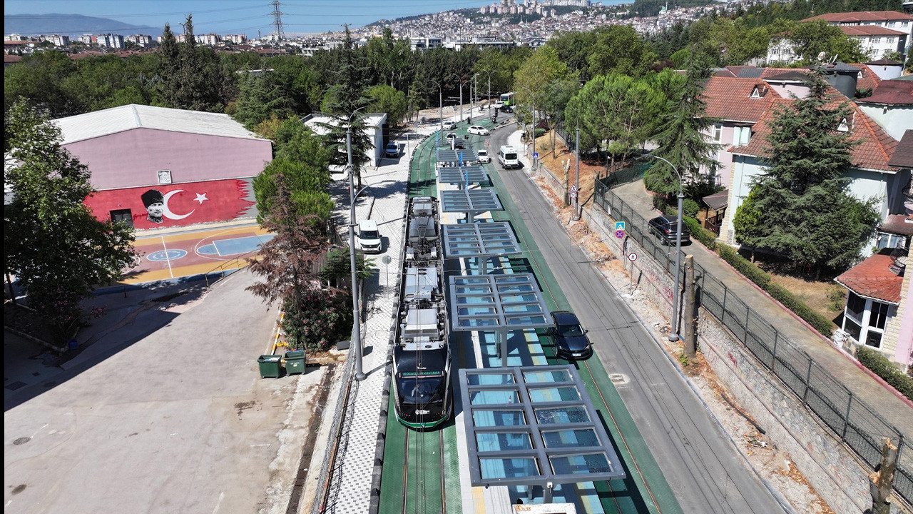 Tramvay hattı bölgeye nefes oldu
