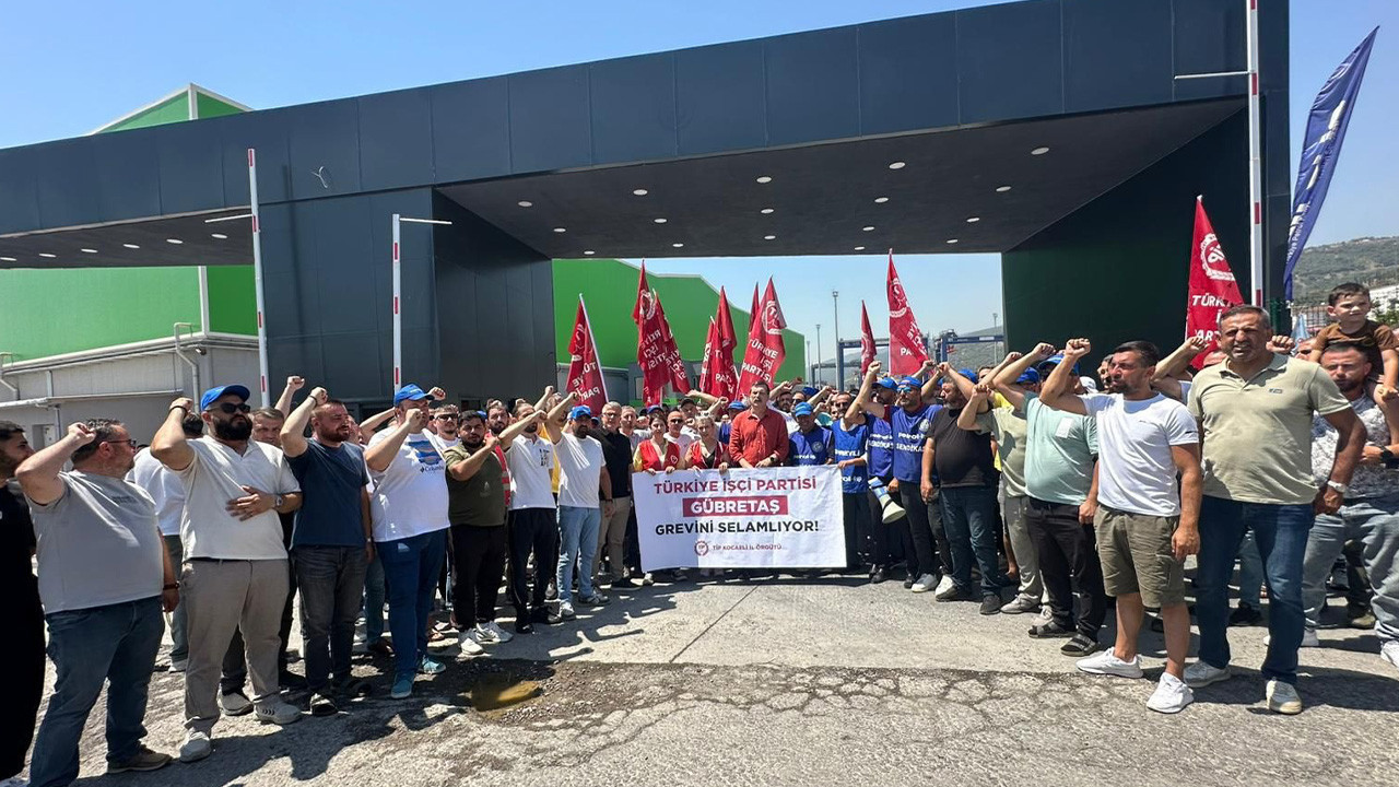 Kocaeli'de işçiler direniyor: GÜBRETAŞ grevinde 76 gün!