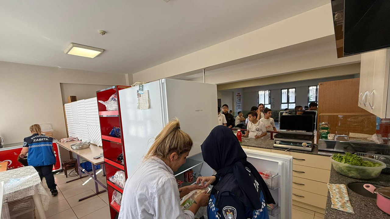 Kocaeli’de okul kantinlerine sıkı takip