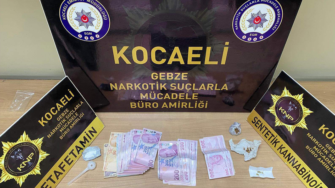 Gebze ve İzmit’te narkotik operasyon: 4 kişi tutuklandı