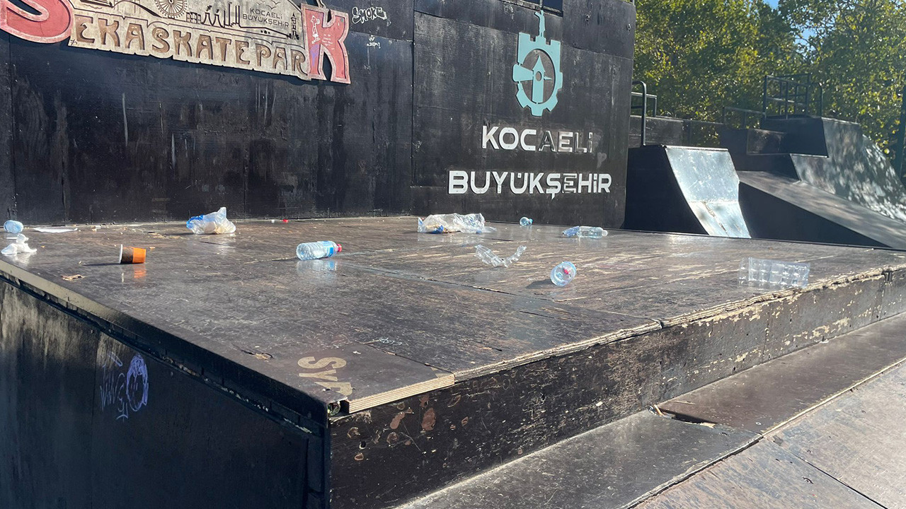 Sekapark’ta burayı bilinçli kirletiyorlar