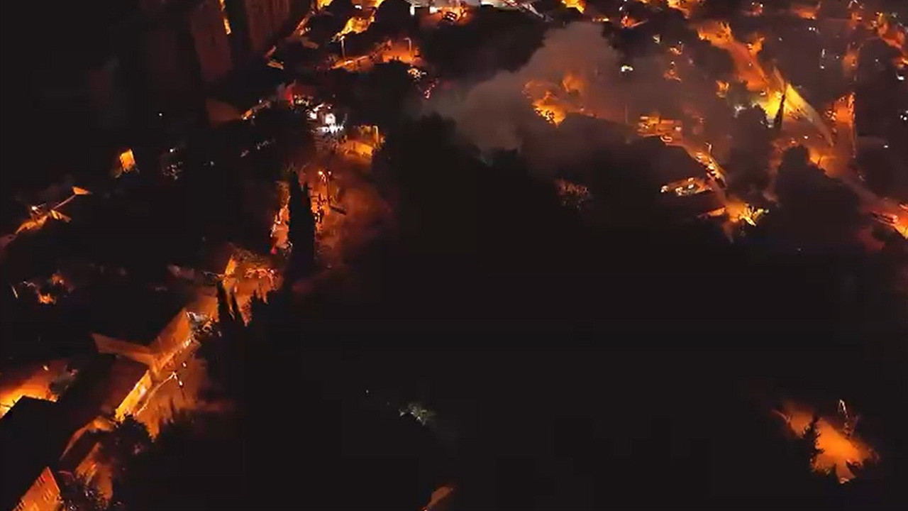 İzmit'te korkutan yangın