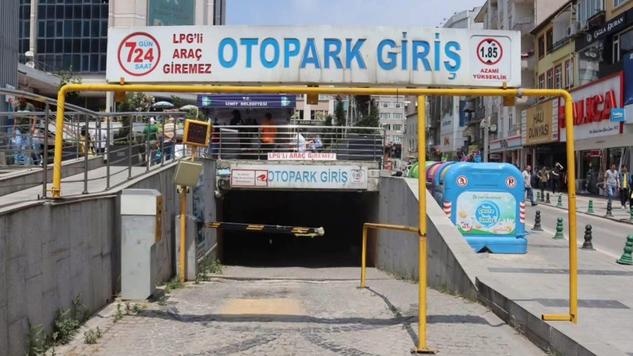 İzmit Belsa Otoparkı 10 yıllığına kiralanacak