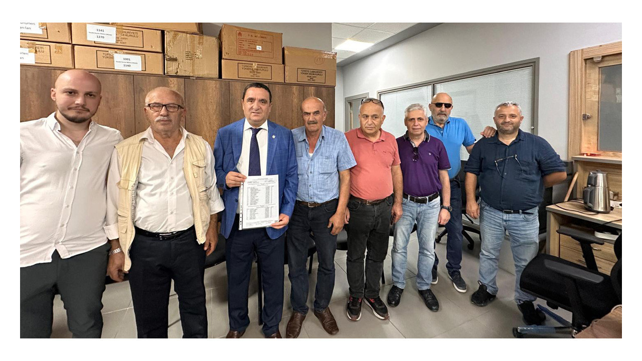 Erkan Baydar mazbatasını aldı