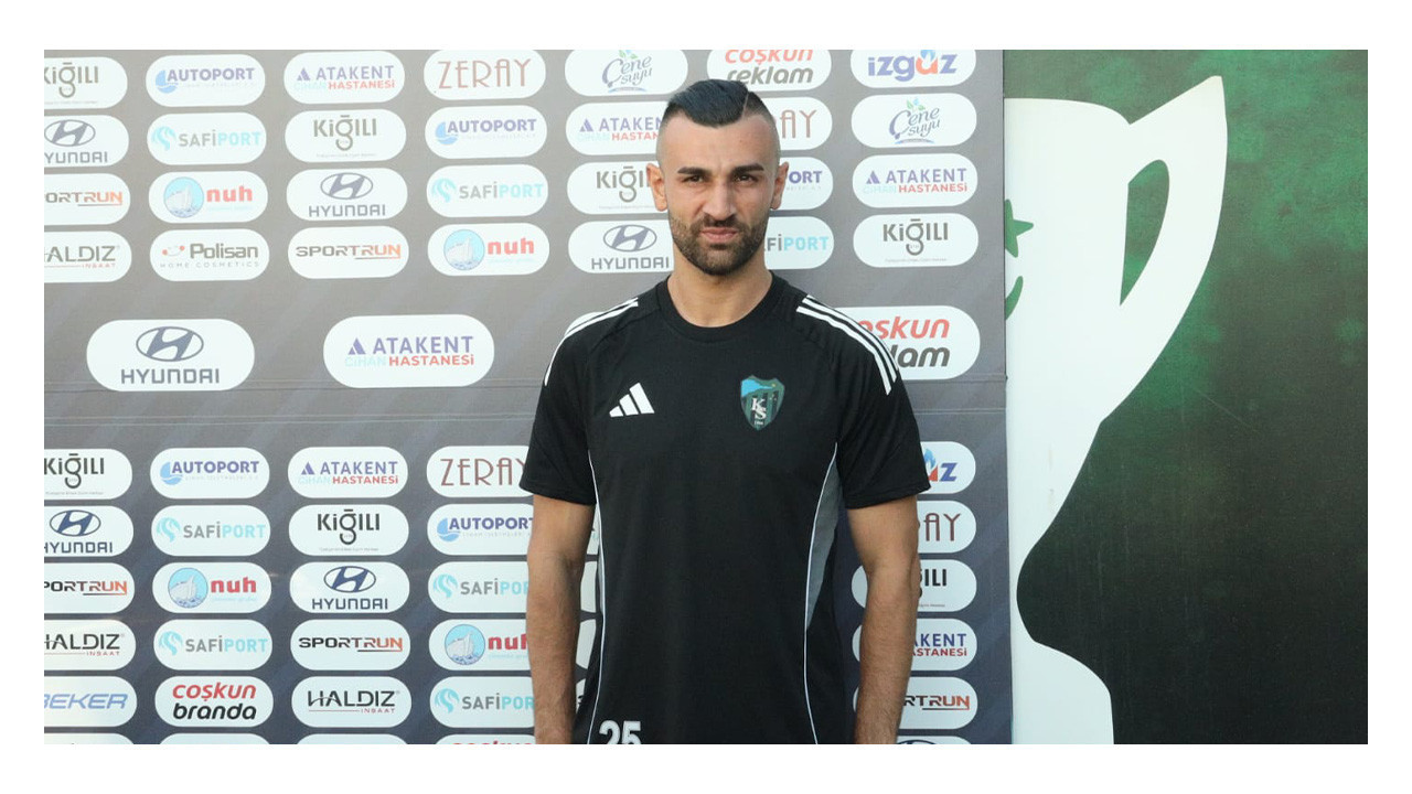 Serdar Dursun: “Kocaelispor için hazırım, hedefim gol ve asist katkısı sağlamak”